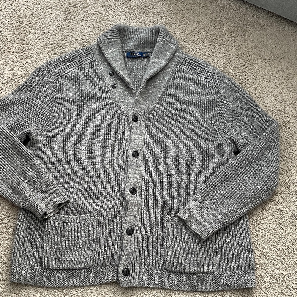 Polo Ralph Lauren Cotton Shawl Cardigan